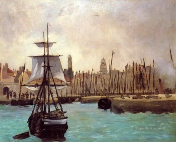 El puerto de Burdeos 2 Eduard Manet Pinturas al óleo